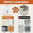 thumbnail image 6 of Bxaolu No Drilling Retractable Baby Gates for Stairs, 31" x 43.5" Mesh Baby Dog Pet Cat Gate for Doorways, Durable Puppy Gate for Hallways Kitchen Indoor Outdoor, 6 of 9
