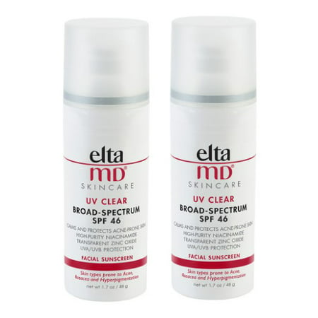 EltaMD Skincare UV Clear SPF 46 Facial Sunscreen 1.7 Oz, (Best Sunscreen Reviews 2019)