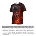 thumbnail image 6 of LAOLIUSN Men's 3D Wolf Graphic T Shirt, All Over Print Short Sleeve Crew Neck Casual Tee, Animal Print Summer Top, S-4XL, 6 of 7