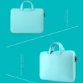 thumbnail image 4 of Durable Computer Laptop Handbags Home Computer Notebook Handbag Handbag Upgrade Ordinary Green 15Inch, 4 of 6