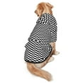 thumbnail image 5 of Dog Hoodie Pet Clothes Chess Checkerboard Sweater Sweatshirts Pullover Coat for Large Medium Dogs X-Large, 5 of 7