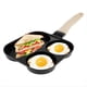 thumbnail image 1 of Sartén para Huevos 3 en 1 Sartén para Huevos Sartén Antiadherente para Tortillas con de Madera Sartén para Cocinar Huevos para el Desayuno en la Cocina B, 1 of 6