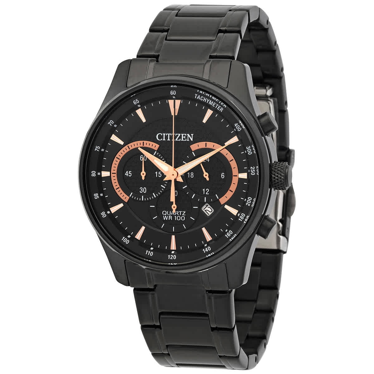 Citizen Chronograph Quartz Black Dial Men's Watch AN8175-55E