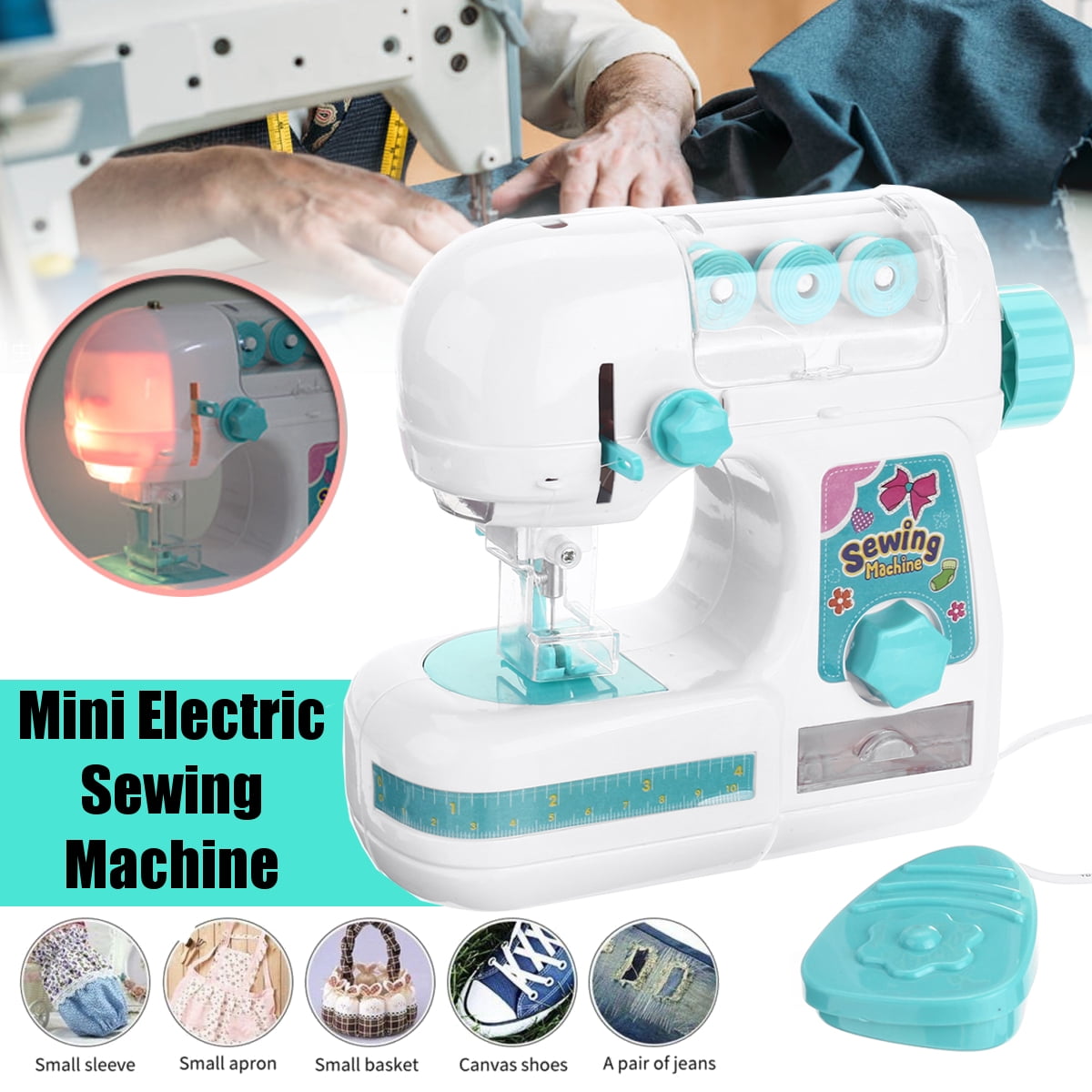 Children Sewing Machine Box, Educational Interesting Toy Sewing Machine