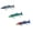 A,B,C, variant on Swimbaits Multi Jointed Barb Fishing Lures for Bass Trout, Slow Sinking Bionic Bass Lures Kit for Freshwater Saltwater, Lifelike Fishing Lures for Predator Fish, 5.11"