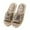 Purple, variant on Japanese Style Open Toe Slippers Floral Linen Indoor House Shoes For Men And Women Lightweight Washable Sandals (Green 5.5)