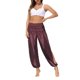 thumbnail image 1 of Txlixc Pantalones de entrenamiento para mujer, estampado digital bohemio, pantalones de yoga sueltos con lado dividido Txlixc Estilo de ocio, 1 of 9