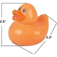 thumbnail image 3 of 6 Pack-Colorful Glitter Rubber Duckies (2.5") Assorted Neon Color Ducks Ducky Duck, 3 of 9