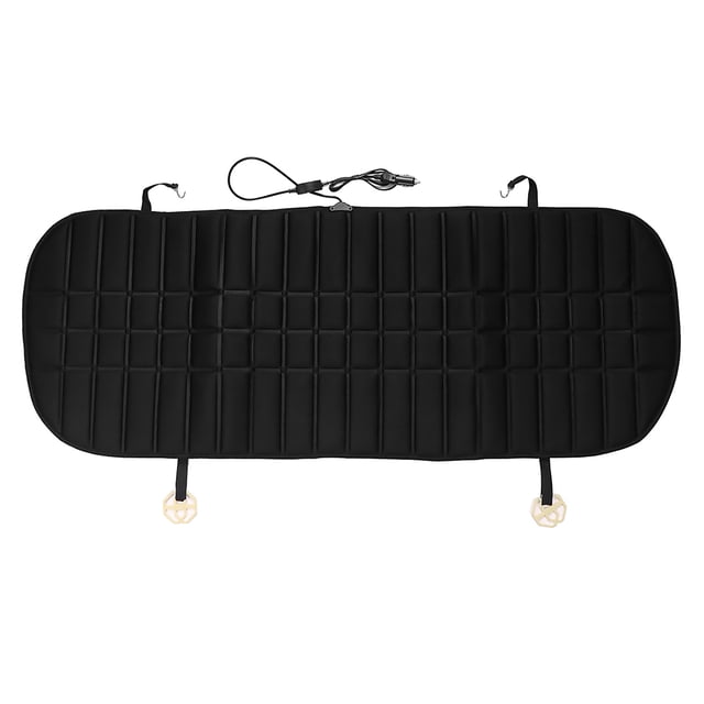 Cojín De Asiento De Calefacción Con Calefacción Trasera, Almohadilla De 12V, 15W, Calentador De Coche De Invierno, Accesorios Para Automóviles Serendint VI009130-01