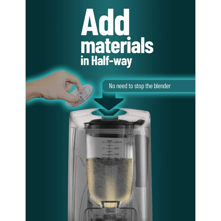 Forlænge kalligrafi distrikt WantJoin Professional Commercial Blender With Shield Quiet Sound Enclosure 2200W Industries Strong and Quiet Professional-Grade Power, Self-Cleaning, Black (black) - Walmart.com Forlænge kalligrafi distrikt WantJoin Professional Commercial Blender With Shield Quiet Sound Enclosure 2200W Industries Strong and Quiet Professional-Grade Power, Self-Cleaning, Black (black) - Walmart.com