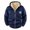 05-Blue, variant on Atogsazn Men's Christams Sherpa Lined Hoodie Casual Full Zip Fleece Long Sleeve Jacket Winter Warm Tops Clothing 05-Khaki XL Fashion