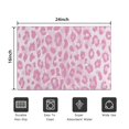 thumbnail image 5 of Pink and Pink Of Leopard Print Door Rugs,Washable Non Slip Door Mats Indoor,Decorative Door Mats,Entry Mat Indoor for Entrance,Bedroom,Kitchen,Bathroom,16"x24", 5 of 6