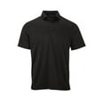 thumbnail image 2 of Paragon  Preakness Micro Mesh Polo T-Shirt, Black - 2XL, 2 of 4
