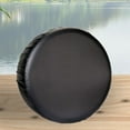 thumbnail image 3 of Thinsony Black Spare Tire Cover Easy To Install Durable Reliable Protection For Wheel Appearance Cloth black 13 inches 1Set, 3 of 6