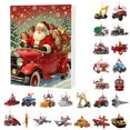 thumbnail image 1 of 2025 Advent Calendar Countdown Set Featuring 24 Collectible Trains and Planes for Holiday Celebrations, 1 of 6
