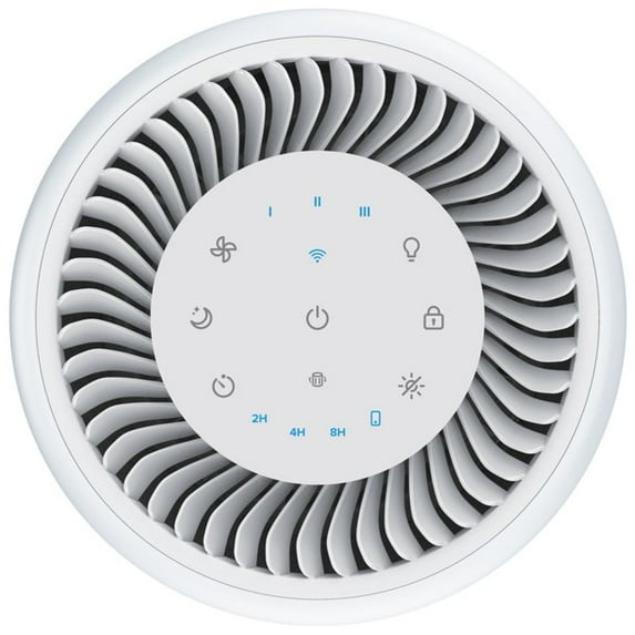 Open Box Levoit Core 200S True HEPA Air Purifier for Home Large Room Allergy and Asthma with Voice Control Smart Energy Star Gray