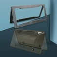 thumbnail image 6 of Carbon Fiber License Plate Frames Heavy Duty Car Auto Tag Holder Cover Rattle-Proof Front and Rear Plate Mounting Kit, 6 of 8