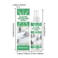 thumbnail image 2 of Household Cleaner Yellowing Plastic Refurbishment Restoration 100ml Cleaner Spray for Tiles, Walls, Ceiling, Deck, Brick, Showers, Kitchen, Sink, Grout, Washing Machine Gasket, 2 of 9