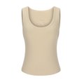 thumbnail image 3 of fatyb Ribbed Tank Tops Scoop Neck for Women Sleeveless Slim Crop Shirts Womens Summer Basic Cami Shirts, 3 of 6