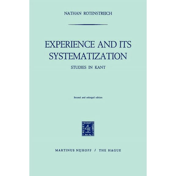 Experience and Its Systematization, (Paperback)