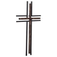 thumbnail image 3 of Dicksons Double Layer 16 inch Decorative Metal Wall Cross, 3 of 4