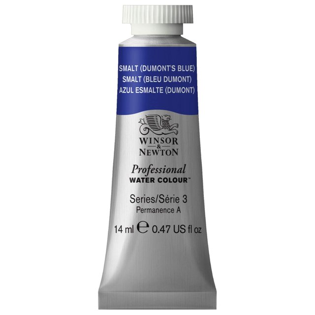 Pintura De Acuarela Profesional Winsor & Newton, Tubo Smalt De 0,47 Oz
