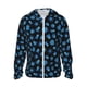 thumbnail image 1 of Fotbe Blue Octopus Chaqueta con Protección Solar UPF 50+ para Hombre y Mujer, Camisa con Capucha y Bolsillos-XX-Large, 1 of 7