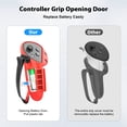 thumbnail image 6 of Baoyemes VR accessories for Oculus/Meta Quest 3, silicone anti slip handle cover, easy to replace battery, adjustable finger strap, 6 of 8