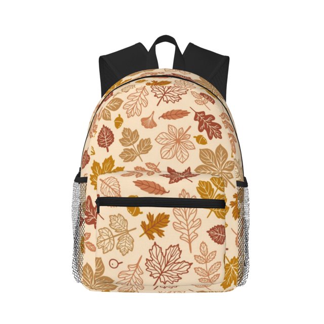 Easygdp Fall Leaves Mochila Casual para Portátil, Mochila para Escuela, Viajes, Negocios
