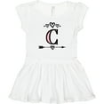 thumbnail image 3 of Inktastic Letter C Monogram Tribal Arrow Girls Toddler Dress, 3 of 5