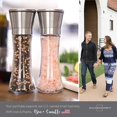 thumbnail image 4 of Original Stainless Steel Salt And Pepper Grinder Set With Stand, 4 of 4