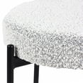 thumbnail image 6 of Black White Dining Room Chairs, 2 In - Adds A Modern Touch To Your Home Decor Chairs Contemporary Design Soft Upholstery, Strong Legs, Area Chair, 6 of 6