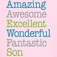 thumbnail image 3 of CafePress - Son Amazing Fantastic Kids Light T Shirt - Light T-Shirt Kids XS-XL, 3 of 4