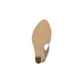 thumbnail image 6 of H by Halston Holly Open Toe Cut Out Leather Mules (12 M US, Nude), 6 of 6