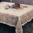 thumbnail image 2 of Handmade All-over Tuscany Lace Tablecloth, 2 of 5