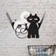 thumbnail image 5 of Wosthever Portarrollos de papel para en interiores, organizador en forma de gato, herramienta para el hogar, estante de tejido de hierro Almacenamiento y organización del hogar, 5 of 6