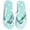 Green-turtle, variant on Girls Flip Flop Sandals - Little/Big Kids Animal Fruit Print, Easy-On Slide Thong Summer Beach Water Shoes