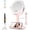 Pink, variant on Makeup Mirror with Lights, Double Sided 1x/30x Magnifying Mirror with Light, Rechargeable 3 Color Lights and Adjustable Brightness, 360? Rotation Detachable Comes with Tweezer(Blush-30X)
