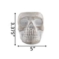 thumbnail image 2 of Flora Bunda EM2332E-GY 5X3.2 Cement Sugar Skull Planter, GREY, 2 of 5