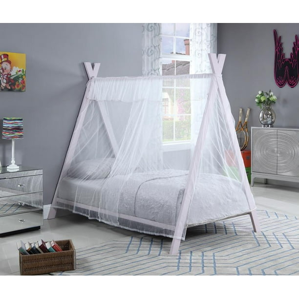 Pink Twin Tent Bed