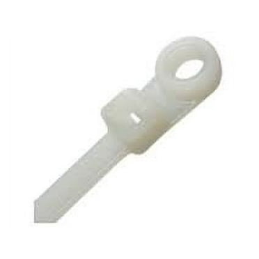 14" 50lb Natural Mounting Head Cable Ties 100/bag Part #SM14-50-9C