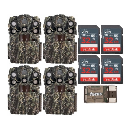 Browning Trail Camera - Recon Force Elite HP5 (4-Pack) with Memory Card (4-Pack)