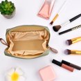 thumbnail image 4 of Bolsa de Maquillaje de Viaje para Mujer, Estuche de Maquillaje de Viaje Portátil, Bolsa de Cosmético con Compartimentos, Cosmetiquera para Maquillaje, Neceser Mujer para Viaje (Rosa), 4 of 4