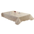 thumbnail image 1 of Motif Floral Nappe Imperméable Anti-Huile Nappe Rectangulaire en Plastique PVC, 1 of 5