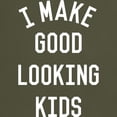 thumbnail image 3 of CafePress - I Make Good Looking Kids Dark T Shirt - Men's Classic Graphic Cotton T-Shirt, 3 of 4