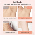 thumbnail image 6 of DIFELOP 2-in-1 Bikini Trimmer for Women, Dual Head Electric Razors Shaver | Painless Bikini, Body & Facial Hair Remover for Wet/Dry Use, Pink, 6 of 12