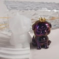 thumbnail image 6 of 2 Pack Dog Silicone Mold - 3D Animal Candle/ Resin/ Clay Molds Kit, Reusable Pet Crown Dog Candle Wax Resin Casting Molds for DIY Crafts Home Decor(No crown on top of head), 6 of 8