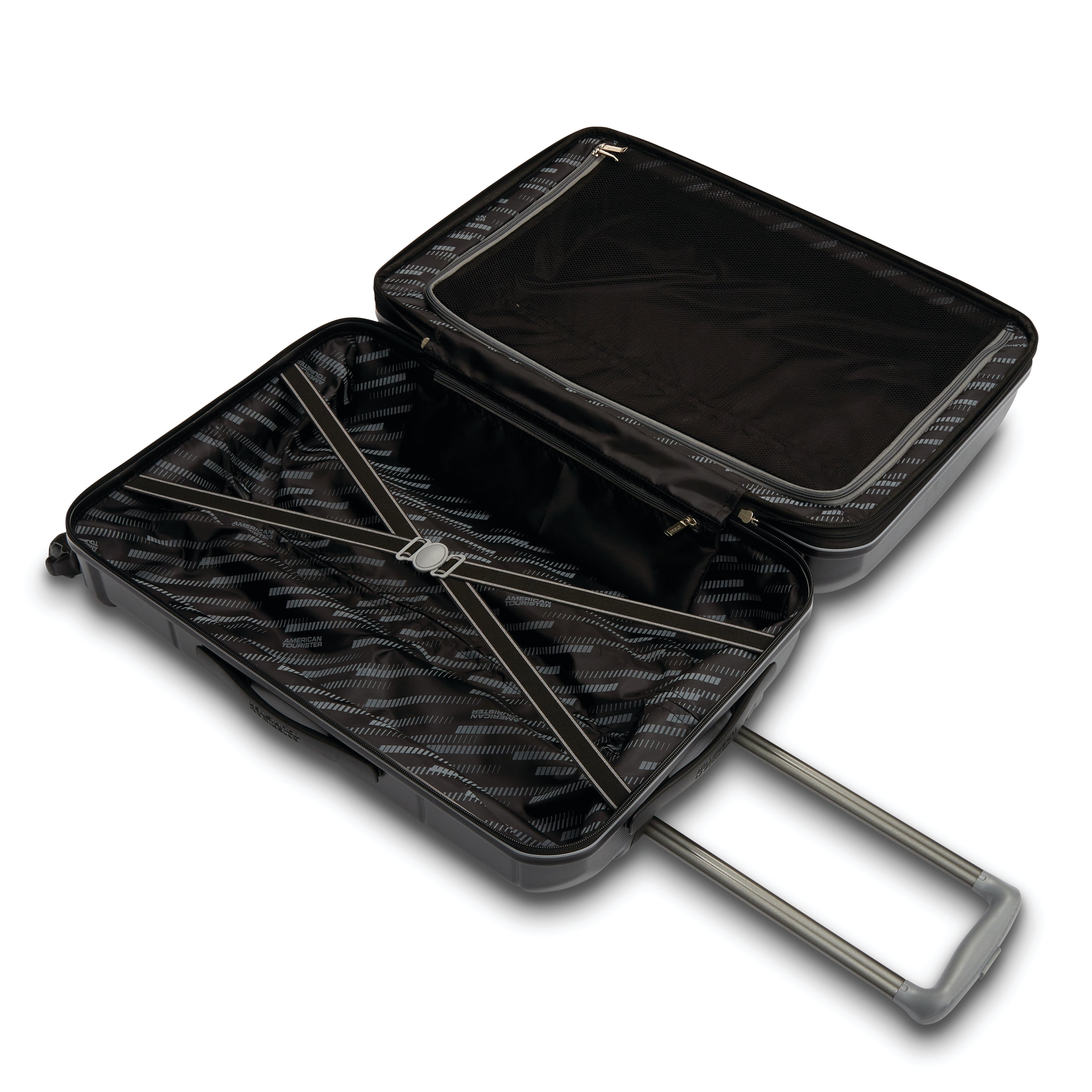 American Tourister Stratum 2.0 20" Hardside Carry-on Spinner Luggage One Piece - Jet Black