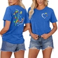 thumbnail image 3 of CHENge Autism Awareness Shirt Womens Autistic Support Tshirt Acceptance Inspirational Mom Short Sleeve Tops, 3 of 6