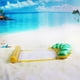 thumbnail image 5 of Cama Flotante De Agua Para Nadar Al Aire Libre, Colchón De Aire De Piña, Cama Flotante De Plástico Inflable, Cojín Flotante Rectangular Llamativo Para Actividades Acuáticas Moyic BA000585-00, 5 of 7